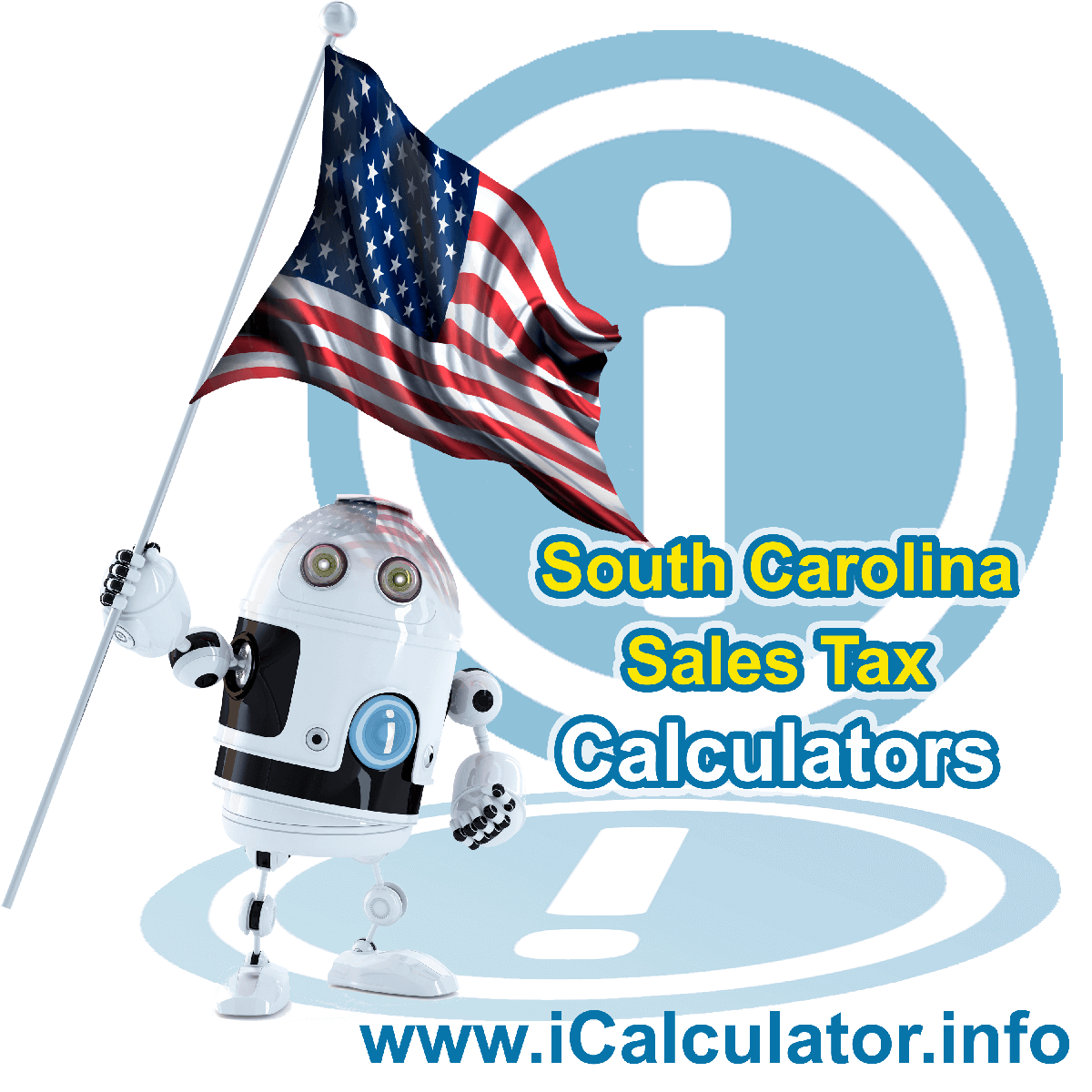 Greenwood Sales Rates: This image illustrates a calculator robot calculating Greenwood sales tax manually using the Greenwood Sales Tax Formula. You can use this information to calculate Greenwood Sales Tax manually or use the Greenwood Sales Tax Calculator to calculate sales tax online.